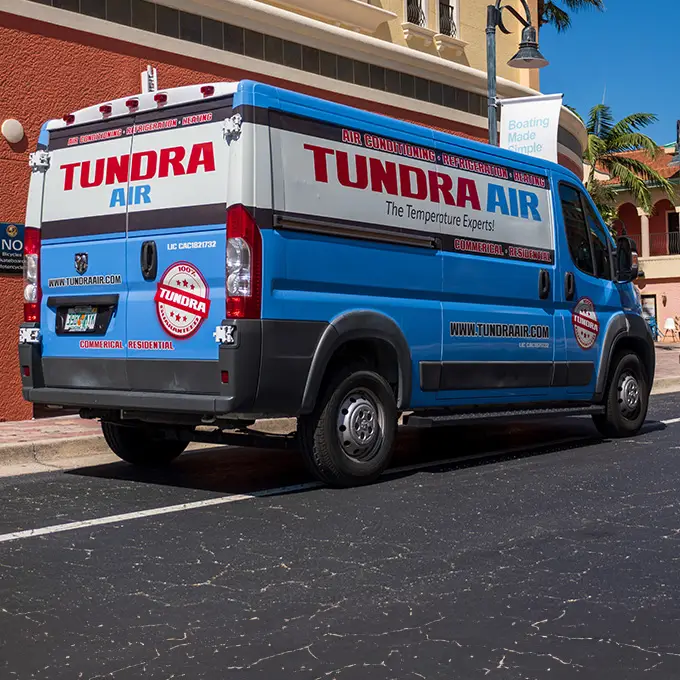 Tundra Air Truck at Cape Harbour Marina