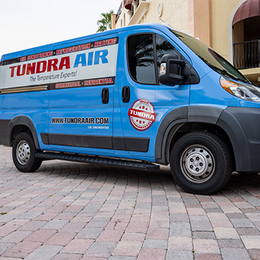 Tundra Air Van at Cape Harbour Marina